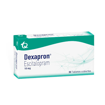 **Dexapron 10mg. Tableta Caja x30Tab. TQ Escitalopram                     