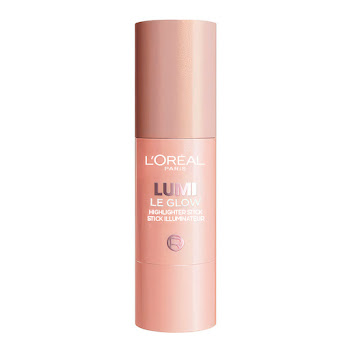 Barra iluminadora Loreal Paris Lumi Le Glass Stick Tono Sparkling Rose Tubo x 5 g  