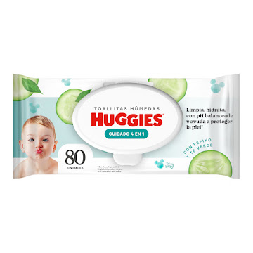 Toallitas Húmedas Huggies Limpieza Y Frescura X80Und   