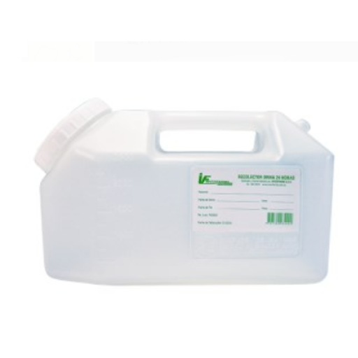 Frasco Recolector de Orina Plástico x 1 und