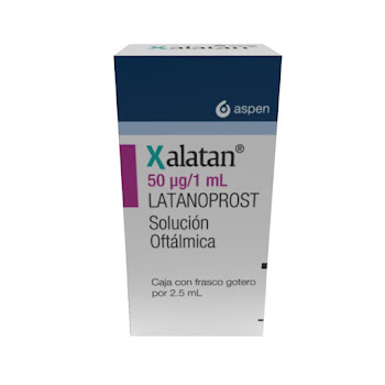 Xalatan Latanoprost 50 mcg Aspen Frasco x 2.5 ml  