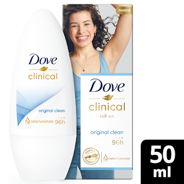 Antitranspirante Dove Clinical Expert Original Clean x 50 ml  