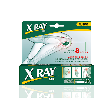 X-Ray Gel Diclofenaco 1% Genomma Tubo x 30 gr  