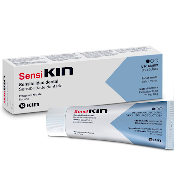 Pasta Dental Dentífrica Sensi Kin Sabor A Menta x 75 ml  