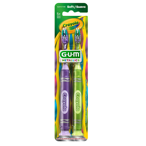 Cepillo Dental Crayola Gum Marker x 2 und