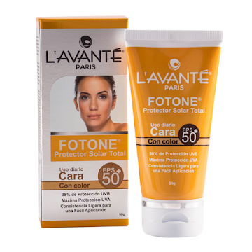 Protector Solar Lavante Paris Fotone Fps+ 50 Uvb/Uva Uso Diario x 50 gr  