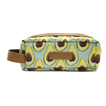 Solo Online Bolso Multiusos Use.Me   Aguacates Color Azul Claro Con Verde X 1 Unidad 