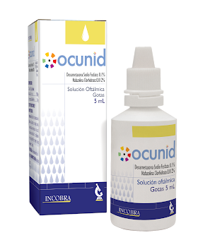 Ocunid Solución Oftálmica Gotas Frasco x 5 ml  