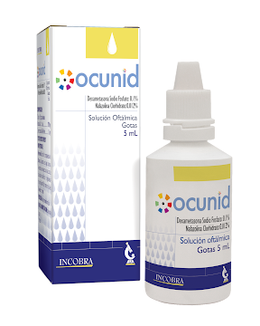 Ocunid Solución Oftálmica Gotas Frasco x 5 ml  