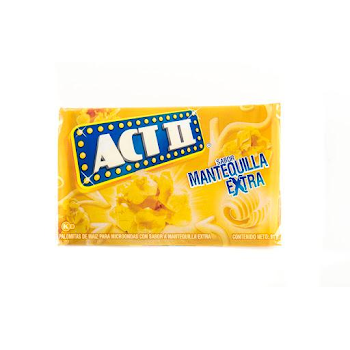 Palomitas De Maíz ACT II Mantequilla Extra Paquete x 91 gr  