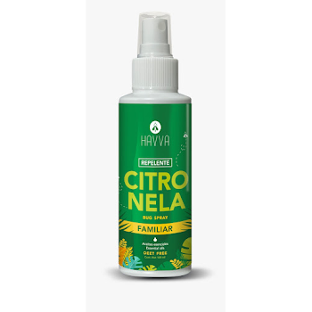 Repelente Natural De Citronela x 120 ml  