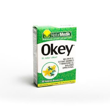 Okey Antidepresivo Caja x 30 Tabletas  