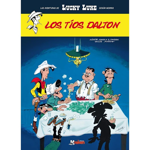 Lucky Luke No. 5: Los Tíos Dalton (t.d) KRAKEN Libro x 1.0 LUCKY LUKE No.5:LOS TIOS DALTON-AVENT.(T.D)  El vaquero que dispara más rápido que su sombra cabalga de nuevo. Nuestros Daltons favoritos se pudren en la cárcel cuando el destino llama a su puerta. áT