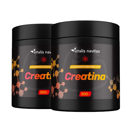 Combo x 2 Frascos Creatina Monohidratada Pura (200 servicios) Vitalis Navitas Frasco x 300 gramos x 2 Plan 2 Frascos Creatina Monohidratada Vitalis Navitas (600 g)
¡Duplica tu energía y maximiza tus resultados!
Este plan incluye 2 frascos de Creatina Monohidratada Vitalis Navitas, ideal para quienes e
