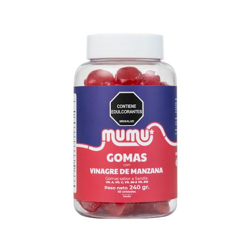 Gomitas Vinagre de Manzana 240 gr Mumu Tarro x 240 gr Una forma deliciosa y sencilla de tomar Vinagre de Manzana

Llegaste al lugar indicado.  MUMU Vinagre de Manzana en Gomitas,  llenará  de beneficios a tu cuerpo sin afectar tus dientes ni provocar aci