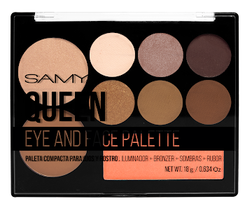 Paleta Para Ojos Y Rostro Queen Samy x 18 gr undefined