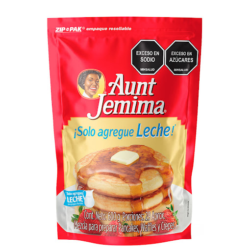 Mezcla Lista Aunt Jemima Pancakes Crepes Waffles Instantánea x 600 gr
