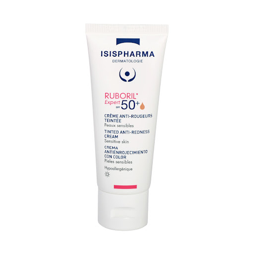 Crema Isispharma Ruboril   Expert Anti Enrojecimiento Spf 50 Tubo x 40 ml