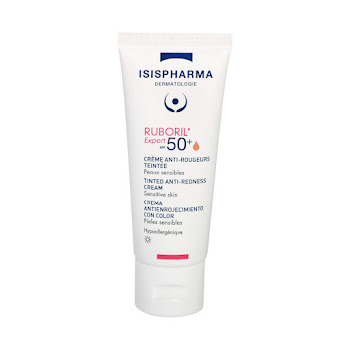Crema Isispharma Ruboril   Expert Anti Enrojecimiento Spf 50 Tubo x 40 ml  