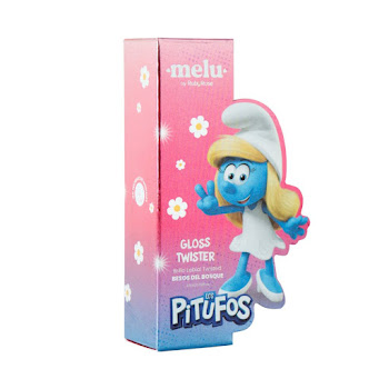 Brillo Labial Melu  Pitufos Tono Besos Del Bosque Tubo x 4.5 ml  