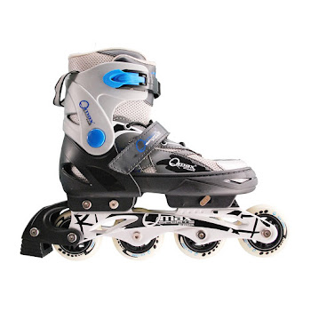 Solo Online Patines Qmax Ajustables   Fitness L Azul X 1 Unidad 