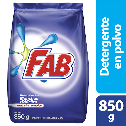 Jabón FAB Multiusos Poder Acelerador Floral x 850 gr
