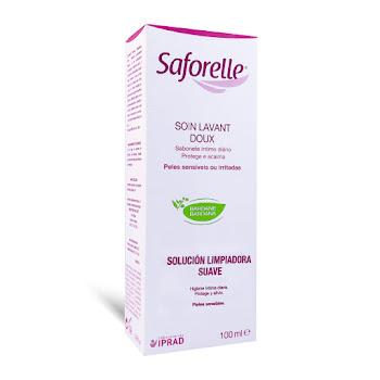 Loción Saforelle   Solución Limpiadora Suave Uso Intimo X100ml.          