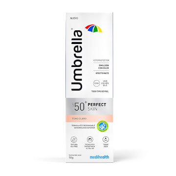 Protector Solar Umbrella Perfect Skin Claro SPF50 x 50 gr  