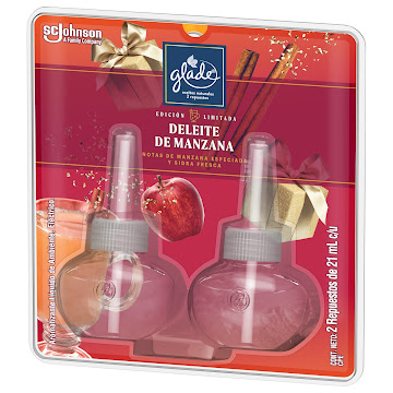 Repuesto Ambientador Glade Deleite De Manzana Eléctrico x 2 und undefined