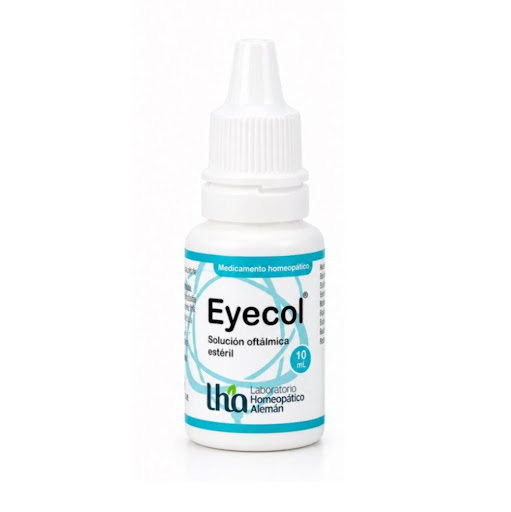 EYECOL SOLUCION OFTALMICA LHA Solución oftálmica en frasco gotero. x 1 frasco x 10 ml solución oftálmica homeopática que ayuda a aliviar irritación, enrojecimiento y fatiga ocular. Ideal para ojos sensibles, con efecto refrescante y acción suave.