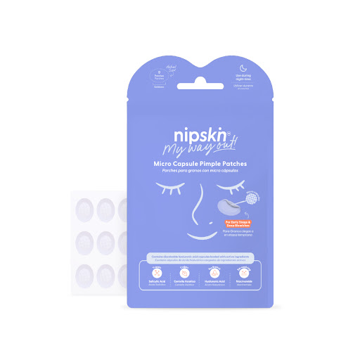 Parches Para Granos Nipskin My Way Out Uso Nocturno Con Micro Cápsulas x 9 und