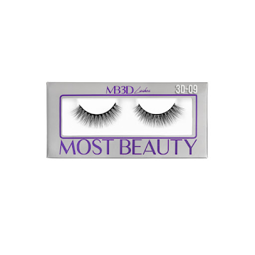 Pestañas Postizas Most Beauty Línea Natural 3d-09 x 1 und  