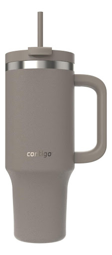 Vaso Térmico Contigo Streeterville SS con Tapa y Pitillo 40Oz/1180ml (GRIS) CONTIGO CAJA x 1 Botella vaso térmico agua es una excelente elección para quienes buscan un recipiente versátil, resistente y con un rendimiento térmico excepcional para disfrutar de bebidas frías o calientes en cualq
