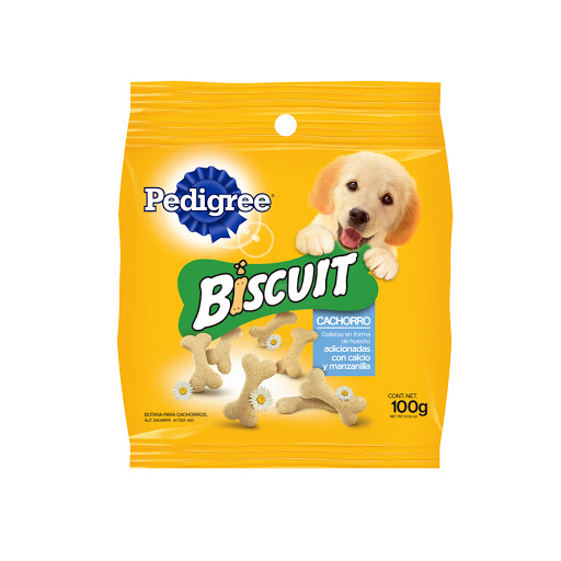 Alimento Para Perro Snacks Pedigree Puppy Mini Biscuit Paq x 100 gr