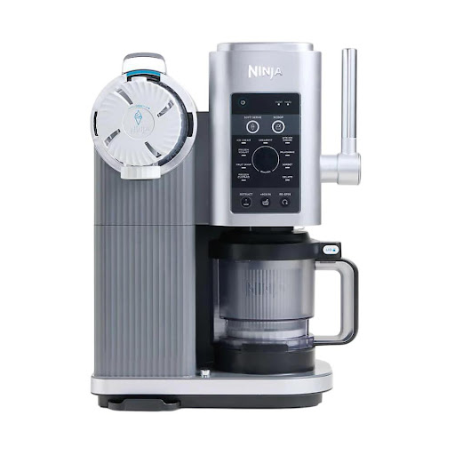 Maquina de helado Ninja Swirl by Creami | 6 Programas para Servir en Swirl Estilo Heladera| Incluye 2 Contenedores Shark Ninja Caja x 1 Con el Ninja Swirl by CREAMi (modelo NC701) podrás crear helado, soft-serve, sorbetes, yogur congelado, batidos — ¡casi cualquier antojo congelado! — con solo presionar un botón. Gracias a sus 13 prog