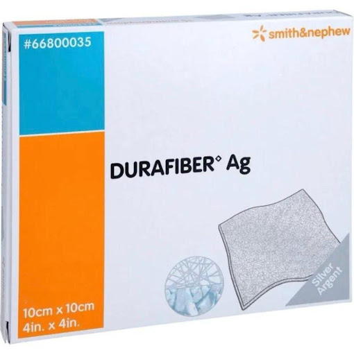DURAFIBER AG 10X10 CM SMITH Smith & Nephew und x 1und