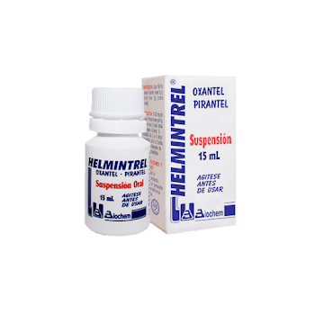 Helmintrel Oxantel Pirantel Biochem Suspensión Frasco x 15 ml  