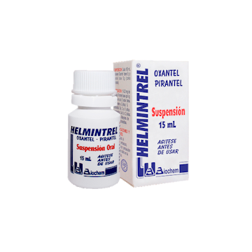 Helmintrel Oxantel Pirantel Biochem Suspensión Frasco x 15 ml  