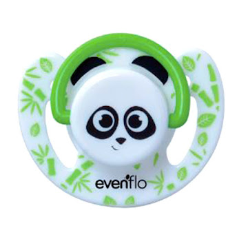 Solo Online Chupo Evenflo   Ortodontico Petsoso Panda Color Blanco X 1 Unidad 