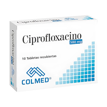 Ciprofloxacino 500 mg Colmed Caja x 10 Tabletas  