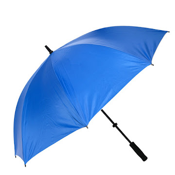 Sombrilla Grande Azul Fondo Gris x 1 und  