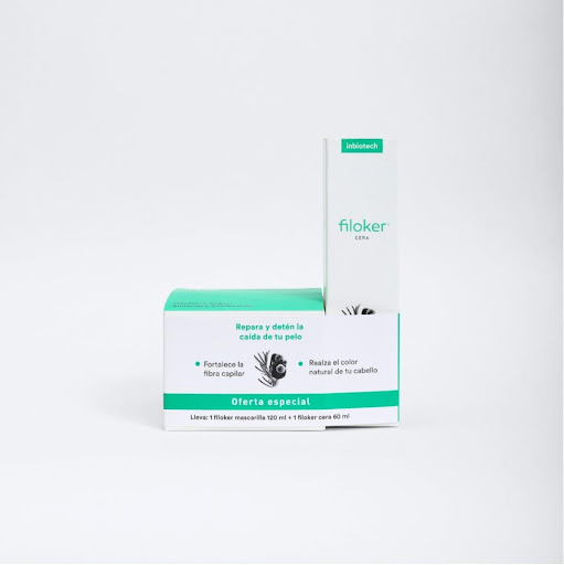 KIT CREMA Y CERA FILOKER  FILOKER INBIOTECH KIT x UND Protege y revitaliza tu cabello con este duo esencial. La cera antioxidante sella la hidratación y brilla, mientras la mascarilla reparadora fortalece y previene la caída. ¡Cabello sano, fuerte y radi