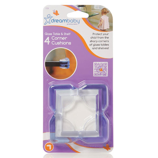 Protector Esquinas Mesas y Escritorios X 4 Und - DREAM BABY Dream Baby Unidad x 1 Los protectores de esquina Dreambaby® ayudan a proteger a los niños de lesiones que pueden ser causadas al tropezar contra los borders de mesas de cristal y estantes u otras esquinas afiladas en cualq