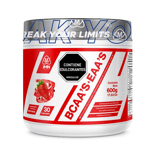 Bcaa 2:1:1 IMN Sabor Red Fusion 600 gr  IMN NUTRITION TARRO x 600 GR  