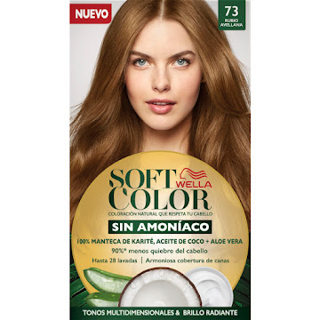 Tinte Wella Soft Color Avellana N° 73 Sin Amoniaco x 1 und  