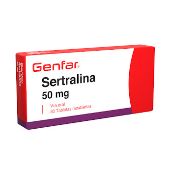 Sertralina 50 mg Genfar Caja x 30 Tabletas  