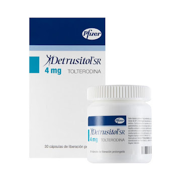 Detrusitol 4mg Cápsulas   Caja X30cap. Pfizer Tolterodina                