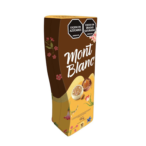 Chocolate Mont Blanc Arequipe y Almendra Doypack x 135 gr