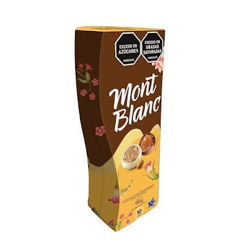 Chocolate Mont Blanc Arequipe y Almendra Doypack x 135 gr  