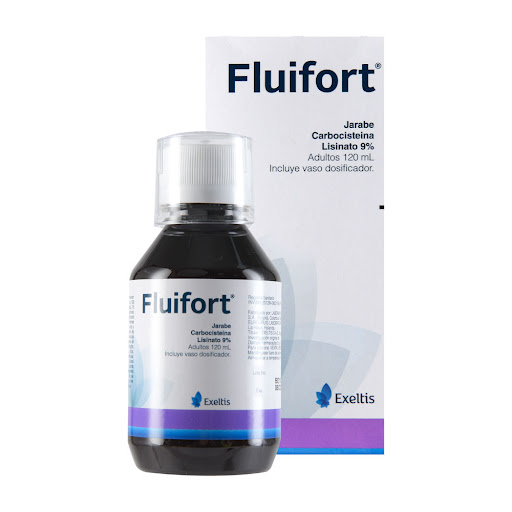 Fluifort Adultos 9% Jarabe Frasco x 120 ml